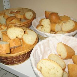 Comida casera en el campamento