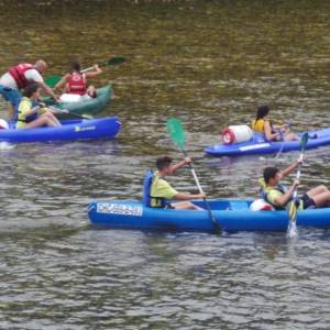 Descenso del Sella excursión con profesores nativos