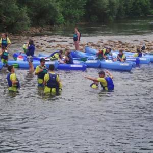 Descenso del Sella excursión con profesores nativos