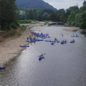 Descenso del Sella excursión con profesores nativos