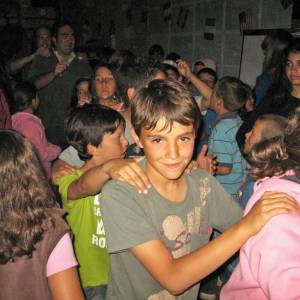 Fiesta de despedida del campamento