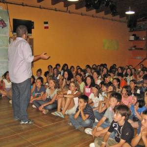 Fiesta de despedida del campamento