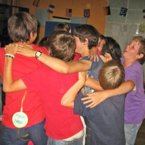 Fiesta de despedida del campamento