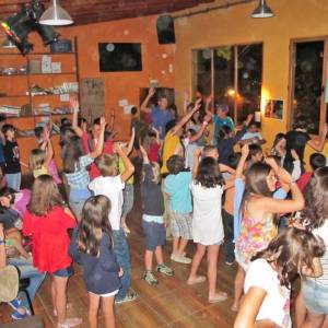 Fiesta de despedida del campamento