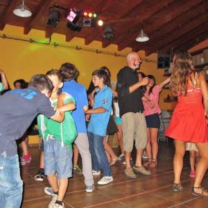 Fiesta de despedida del campamento