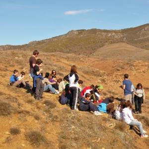 Excursión a Llama de Colle y fósiles