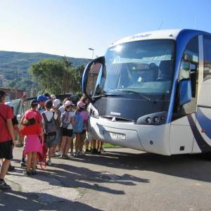 Excursión a Llama de Colle y fósiles