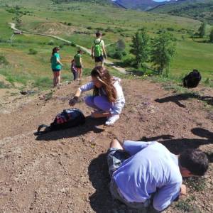 Excursión a Llama de Colle y fósiles