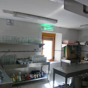 cocina del campamento