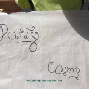 Campamento de inglés en León - Verano 2012
