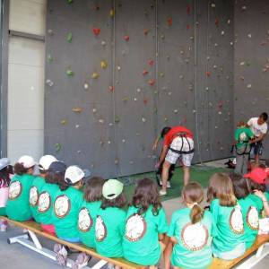 Escalada en rocódromo