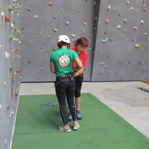 Escalada en rocódromo