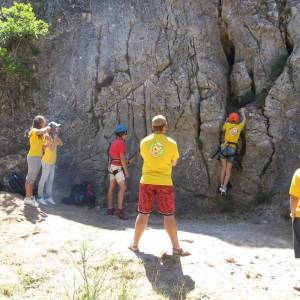 Escalada aire libre