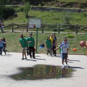 Baloncesto y futbito