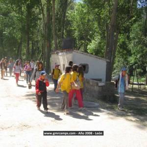 Campamentos de inglés en León 2008