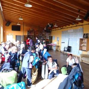 Primer e intenso día de camp