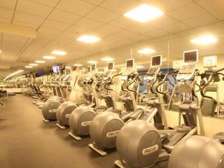 Gimnasio en la residencia