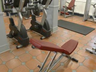 Gimnasio de la residencia
