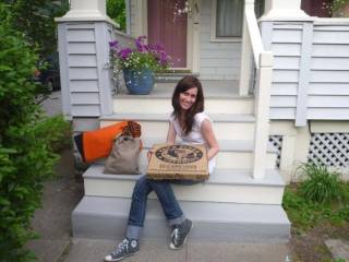 Estudiante en su Homestay en Boston